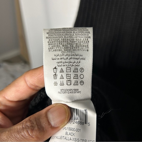 BCBGGeneration Women's Black Cowl Neck Short Sleeve Sweater Dress Size XS - Picture 4 of 11